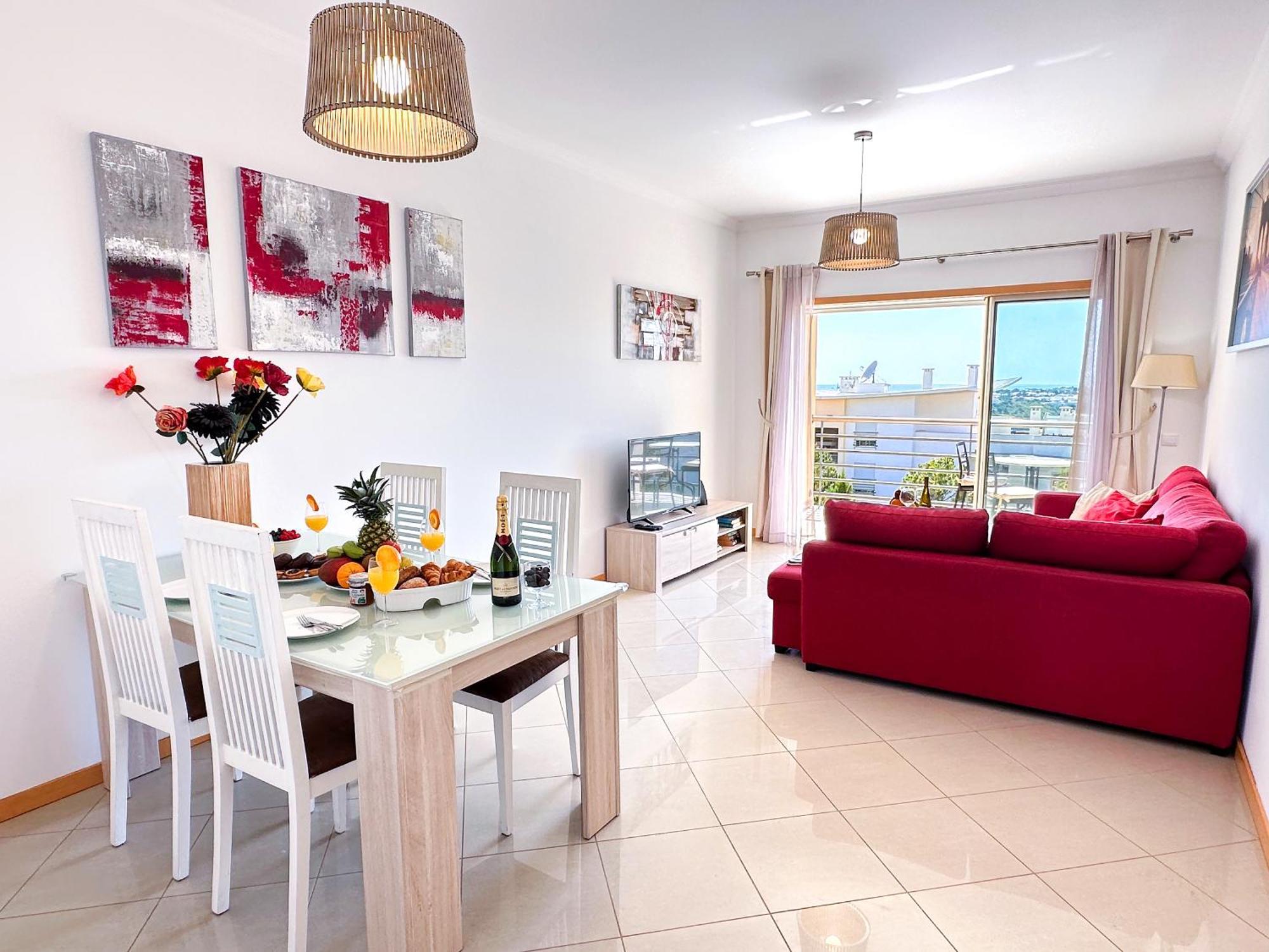 Modern Ocean, Garden & Pool View Condo By Becherish Albufeira Kültér fotó